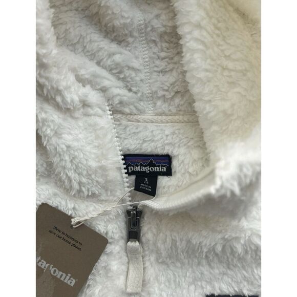 Patagonia Kids Los Gatos Hoody Jacket Birch White NWT Size Small 7-8 - Picture 7 of 10